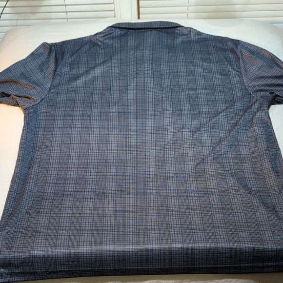 PGA Tour Blue Polo Shirt with Classic Style - Picture 8 of 11